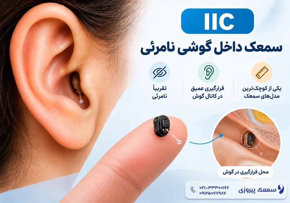 سمعک داخلی گوشی و بهترین سمعک داخل گوشی