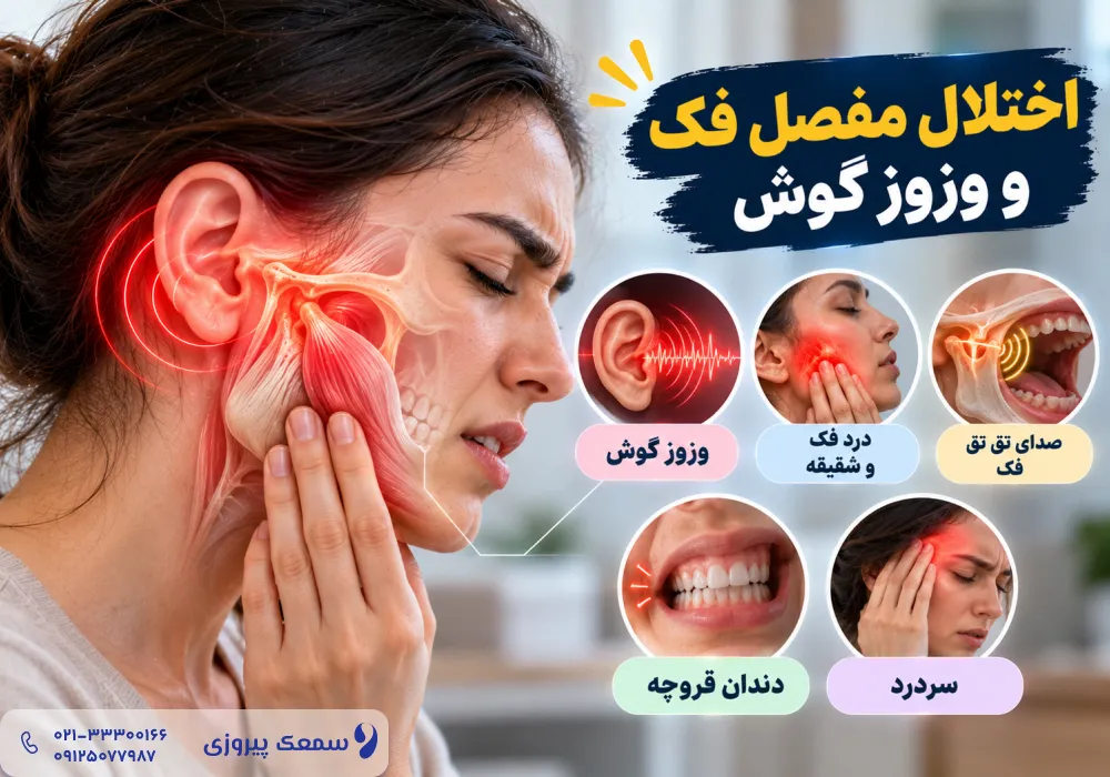 وزوز گوش و سردرد 