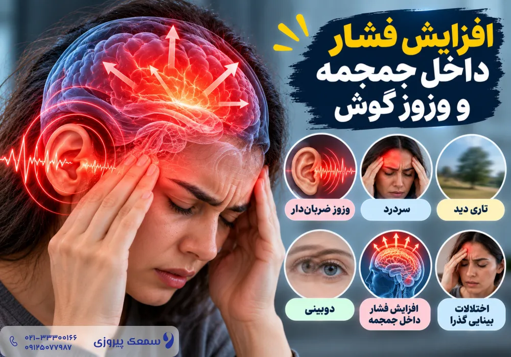 وزوز گوش و سردرد 